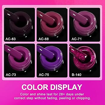 Beautilux Gél Lakk Szett 6x10ml