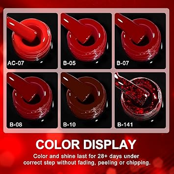 Beautilux Gél Lakk Szett 6x10ml