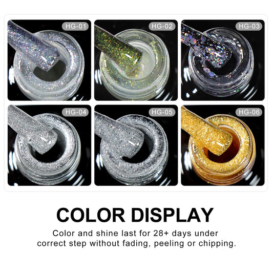 Beautilux Gél Lakk Szett 6x7ml