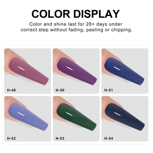 Beautilux Gél Lakk Szett 6x7ml