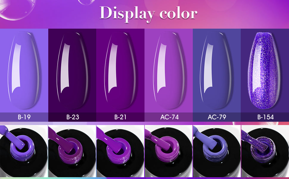 Beautilux Gél Lakk Szett 6x10ml