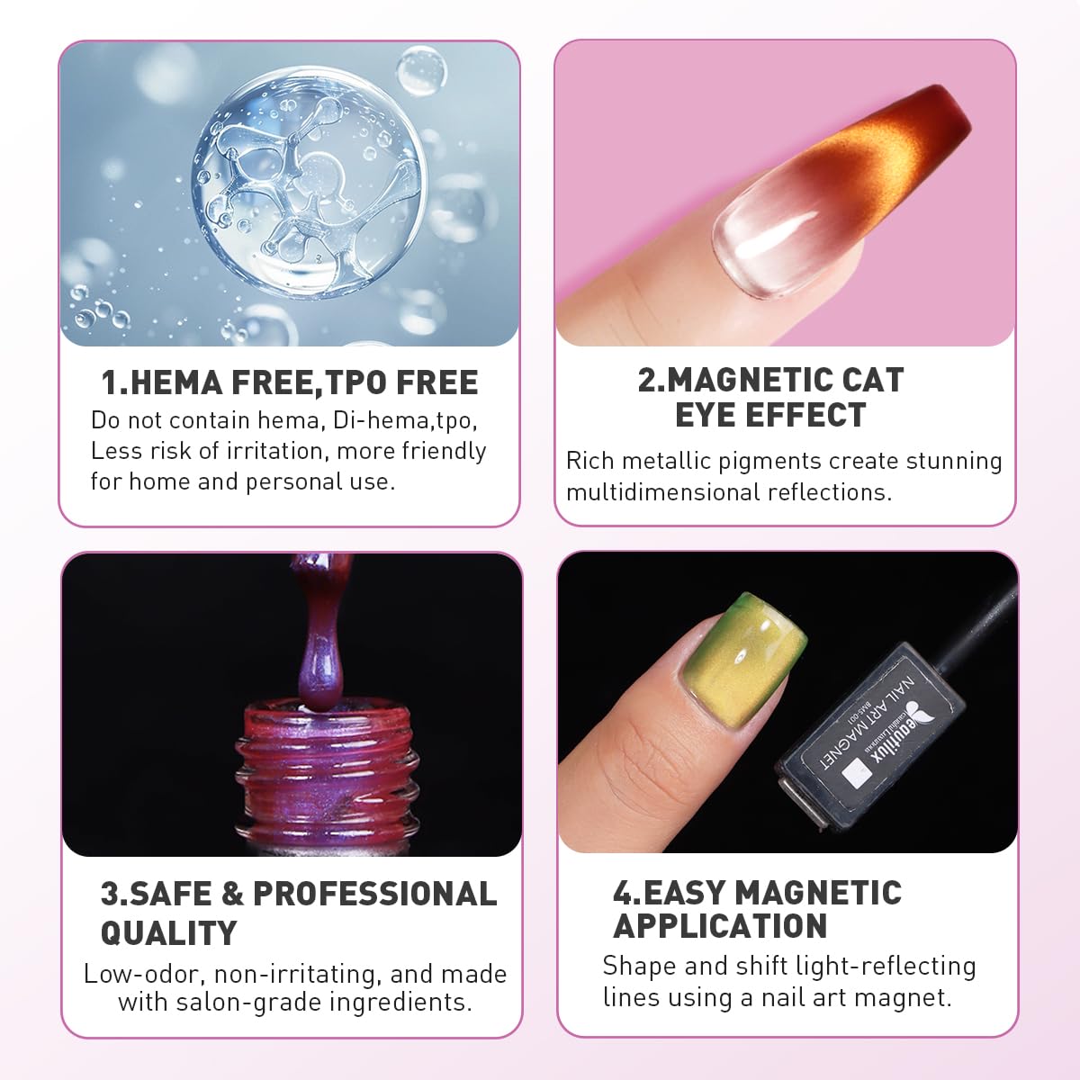 Beautilux Gél Lakk Szett 6x7ml