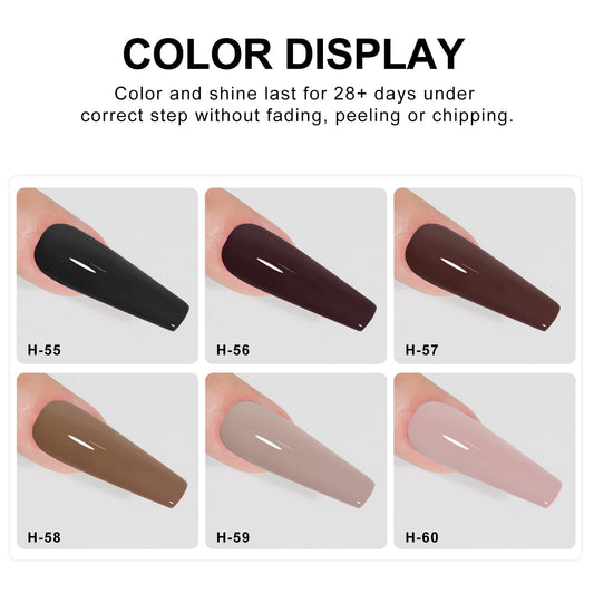 Beautilux Gél Lakk Szett 6x7ml