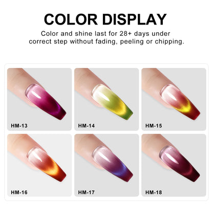 Beautilux Gél Lakk Szett 6x7ml