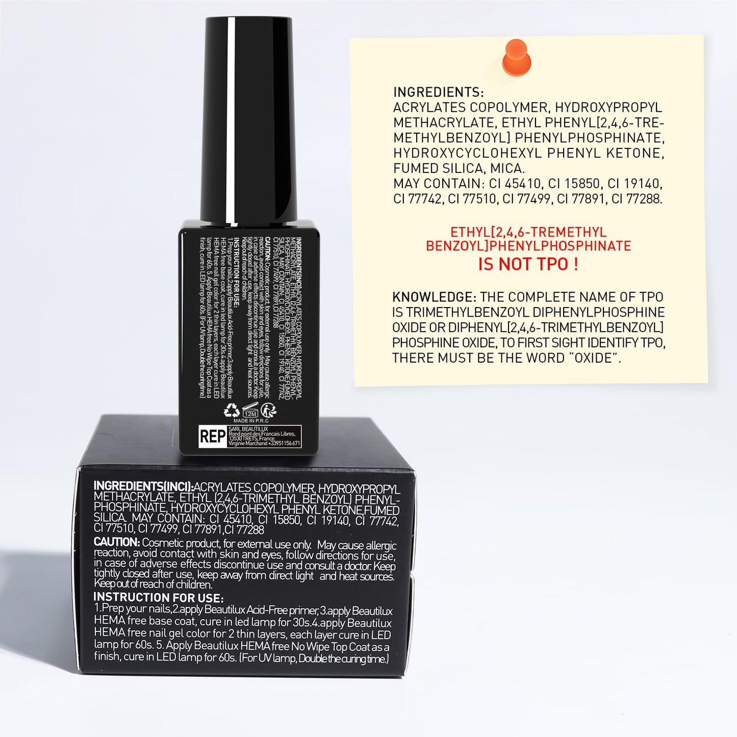 Beautilux Gél Lakk Szett 6x7ml