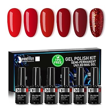 Beautilux Gél Lakk Szett 6x10ml