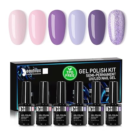 Beautilux Gél Lakk Szett 6x10ml