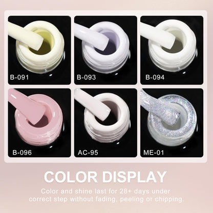 Beautilux Gél Lakk Szett 6x10ml