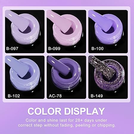 Beautilux Gél Lakk Szett 6x10ml