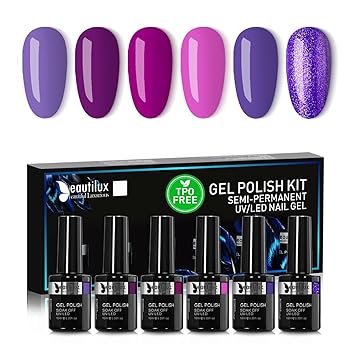 Beautilux Gél Lakk Szett 6x10ml