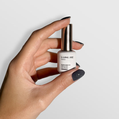 Lumore Paris Gél Lakk- Black Martini 9ml