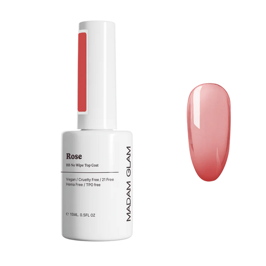 Madam Glam Rose BB No Wipe Top Coat 15ml