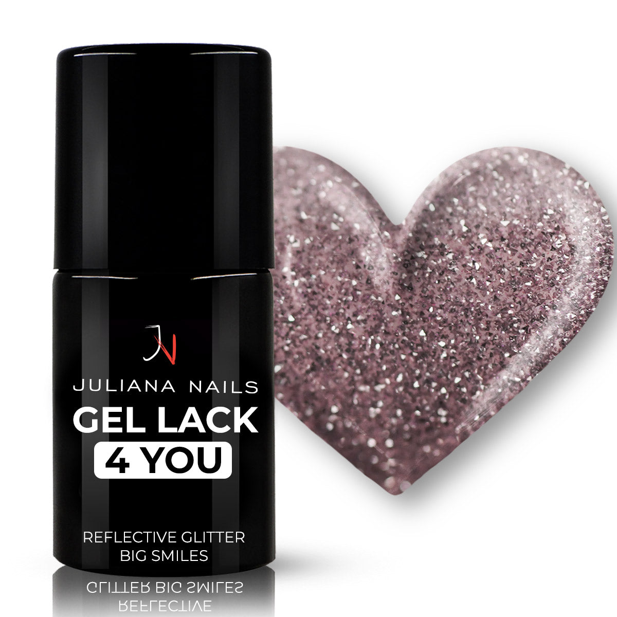 Juliana Nails Gel Lack 4 YOU- Reflective Glitter Big Smiles 6ml