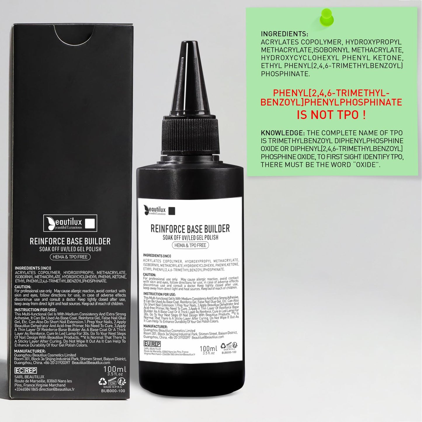 Beautilux 5-in-1 Builder Base 100ml