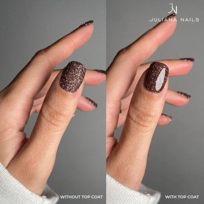 Juliana Nails BIO Glitter – Brown Sugar