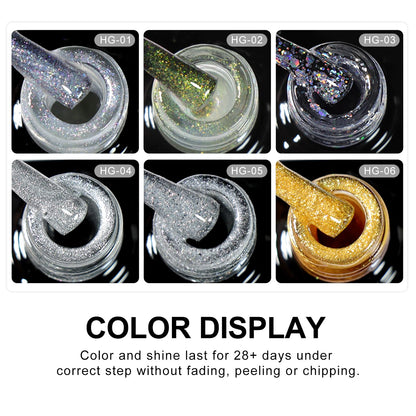 Beautilux Gél Lakk Szett 6x7ml