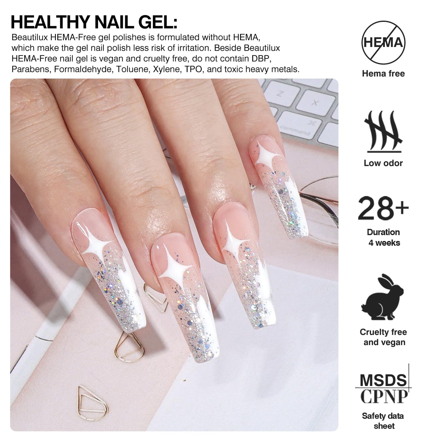 Beautilux Gél Lakk Szett 6x7ml