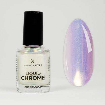Juliana Nails Liquid Chrome – Aurora Gold 5ml