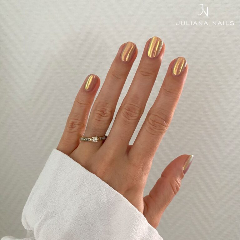Juliana Nails Liquid Chrome – Aurora Gold 5ml