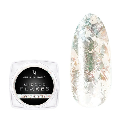 Juliana Nails Mirror Flakes – Magic Aurora