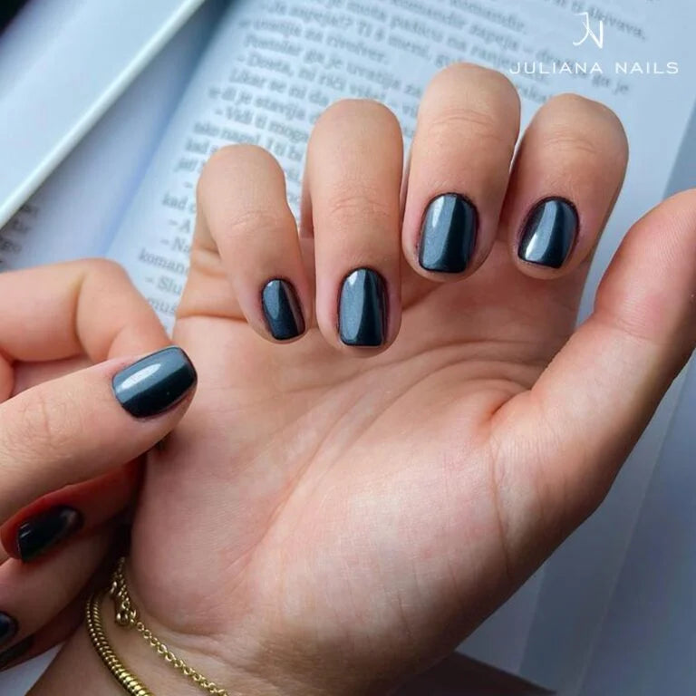 Juliana Nails Mirror Pigment – Black Diamond