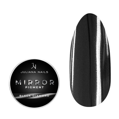 Juliana Nails Mirror Pigment – Black Diamond