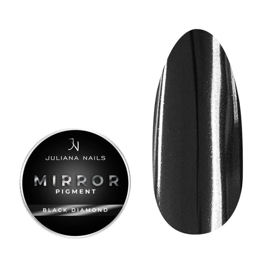 Juliana Nails Mirror Pigment – Black Diamond