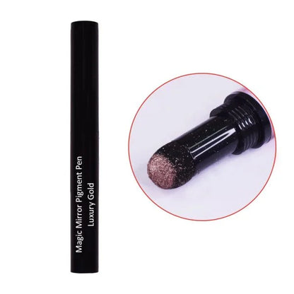 Juliana Nails Magic Mirror Pigment Pen – Luxury Gold
