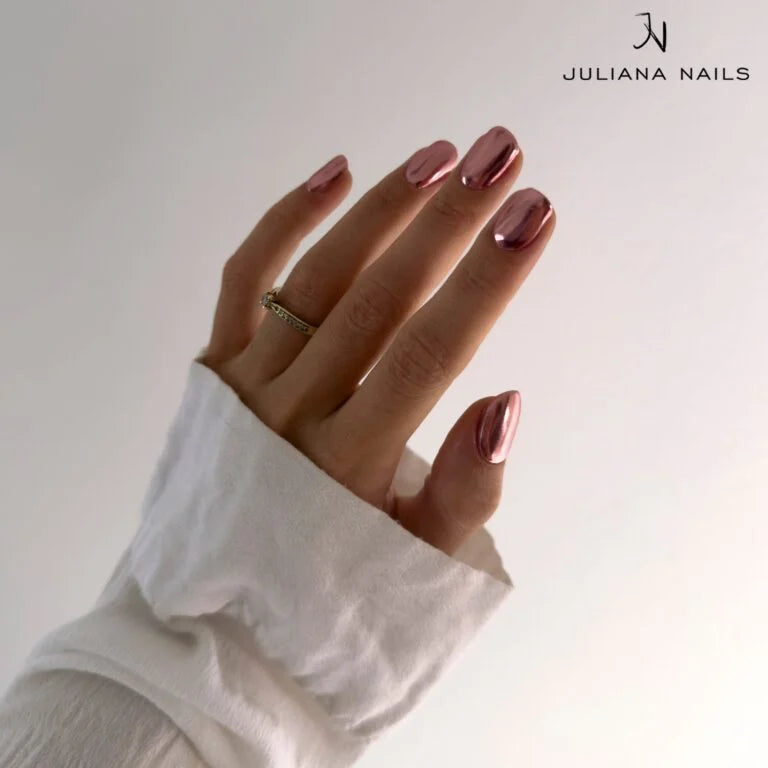 Juliana Nails Mirror Pigment – Be Rosegold