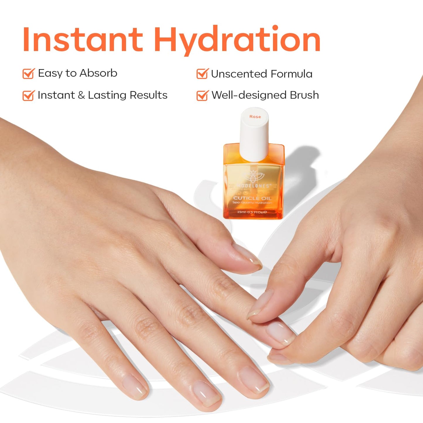 Modelones körömágy ápoló olaj Rosa 15ml