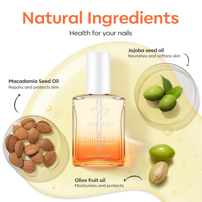 Modelones körömágy ápoló olaj Rosa 15ml