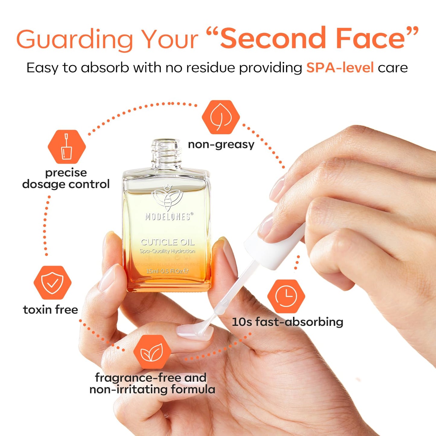 Modelones körömágy ápoló olaj Rosa 15ml