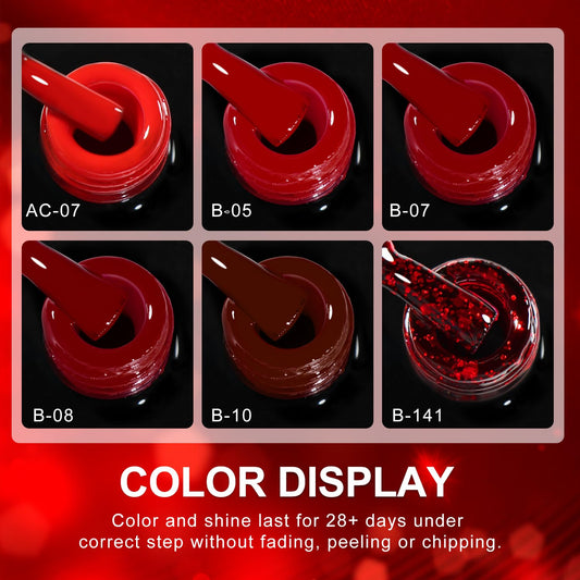 Beautilux Gél Lakk Szett 6x10ml