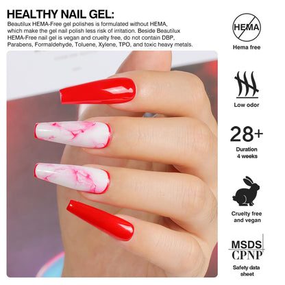 Beautilux Gél Lakk Szett 6x7ml