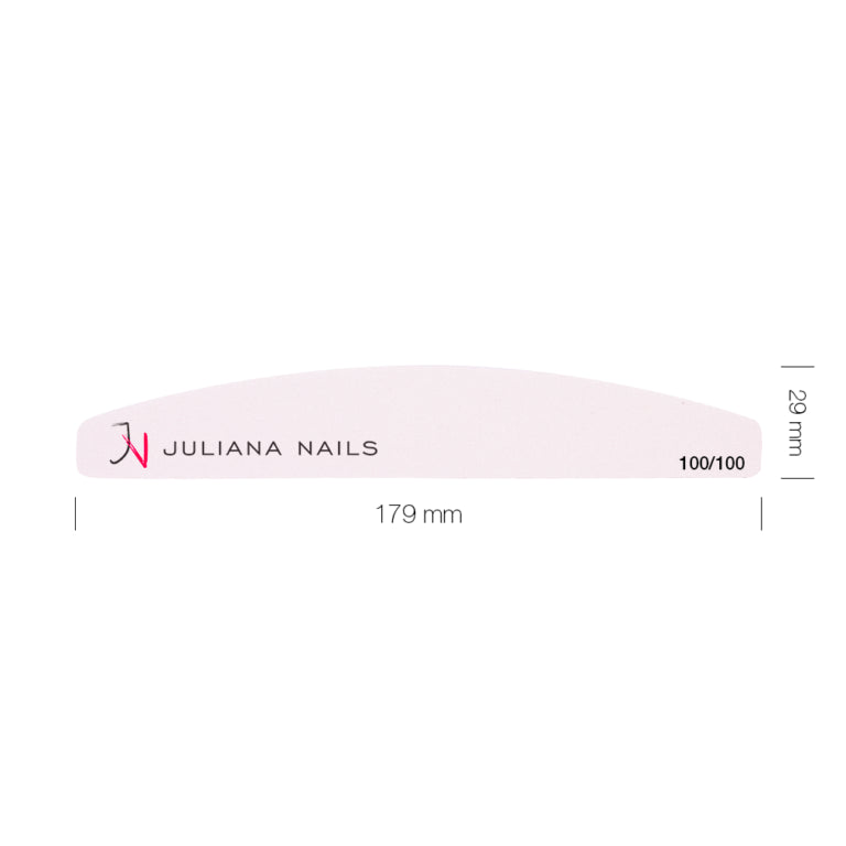 Juliana Nails Professzionális fehér félhold reszelő 100/100