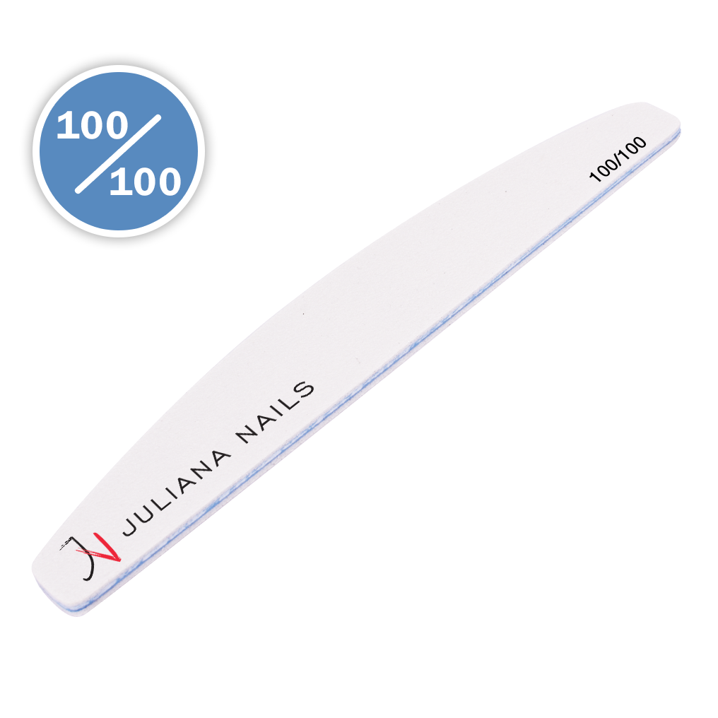 Juliana Nails Professzionális fehér félhold reszelő 100/100