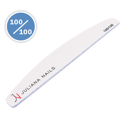 Juliana Nails Professzionális fehér félhold reszelő 100/100