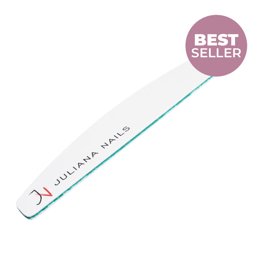 Juliana Nails Professzionális fehér félhold reszelő 100/180