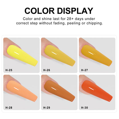 Beautilux Gél Lakk Szett 6x7ml