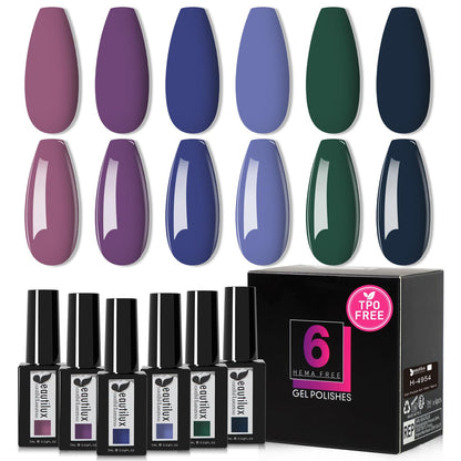 Beautilux Gél Lakk Szett 6x7ml